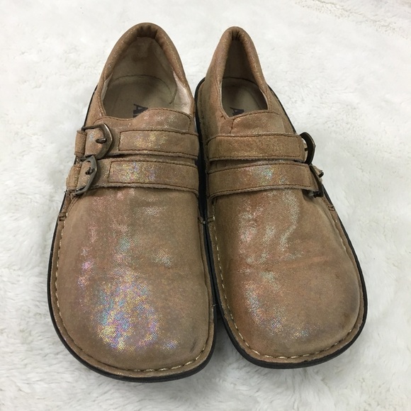 Alegria Alli Dessert Essence Clogs Shoes Size 38 - Picture 3 of 11